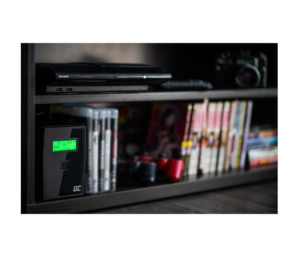Green Cell UPS (2000VA/1200W,  4x Schuko, AVR, LCD) - 546066 - zdjęcie 4